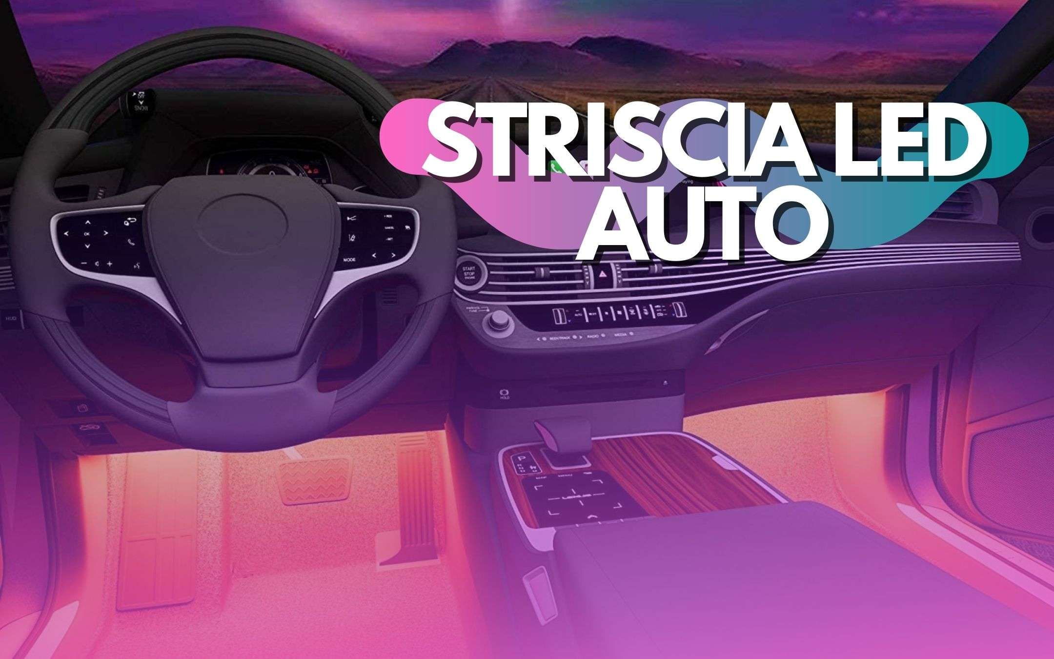 Striscia LED auto: la vettura diventa PAZZESCA (-15%) - Aggiustatutto